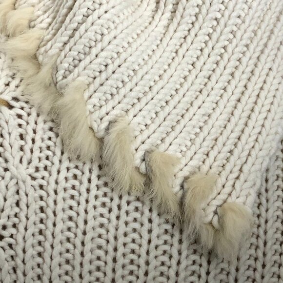 Womens Beige Sweater. Size Small. Breast Cancer Fundraiser. - Picture 4 of 11